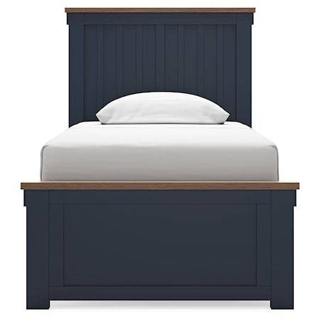 Twin Panel Bed