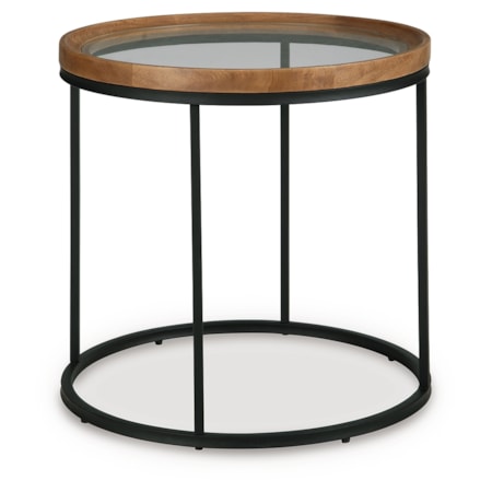 Round End Table