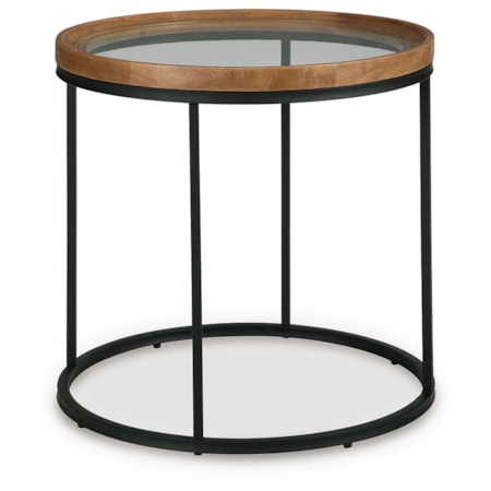 Round End Table