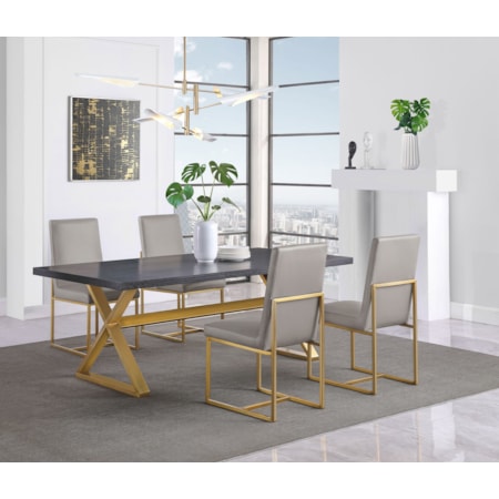 Conway 5-piece Dining Set and