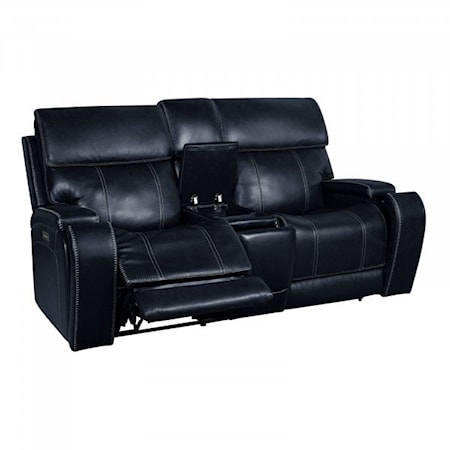 Power Reclining Loveseat with Console