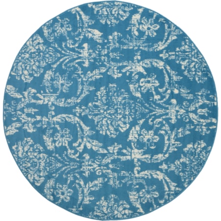 5'3" Round  Rug