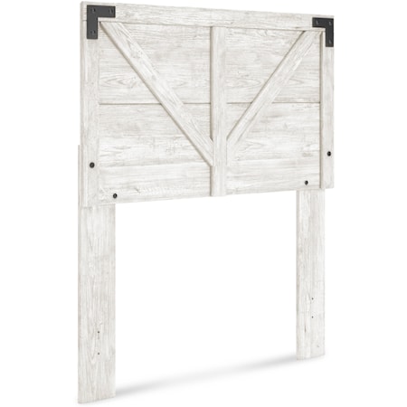 Twin Crossbuck Panel Headboard