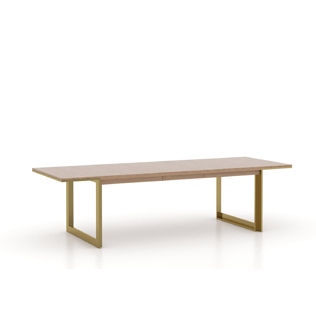 Canadel Modern Dining Table with Self-Storing Leaf