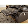 Signature Design by Ashley Furniture Denoron Power Reclining Sofa