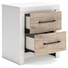 Ashley Furniture Signature Design Charbitt 2-Drawer Nightstand