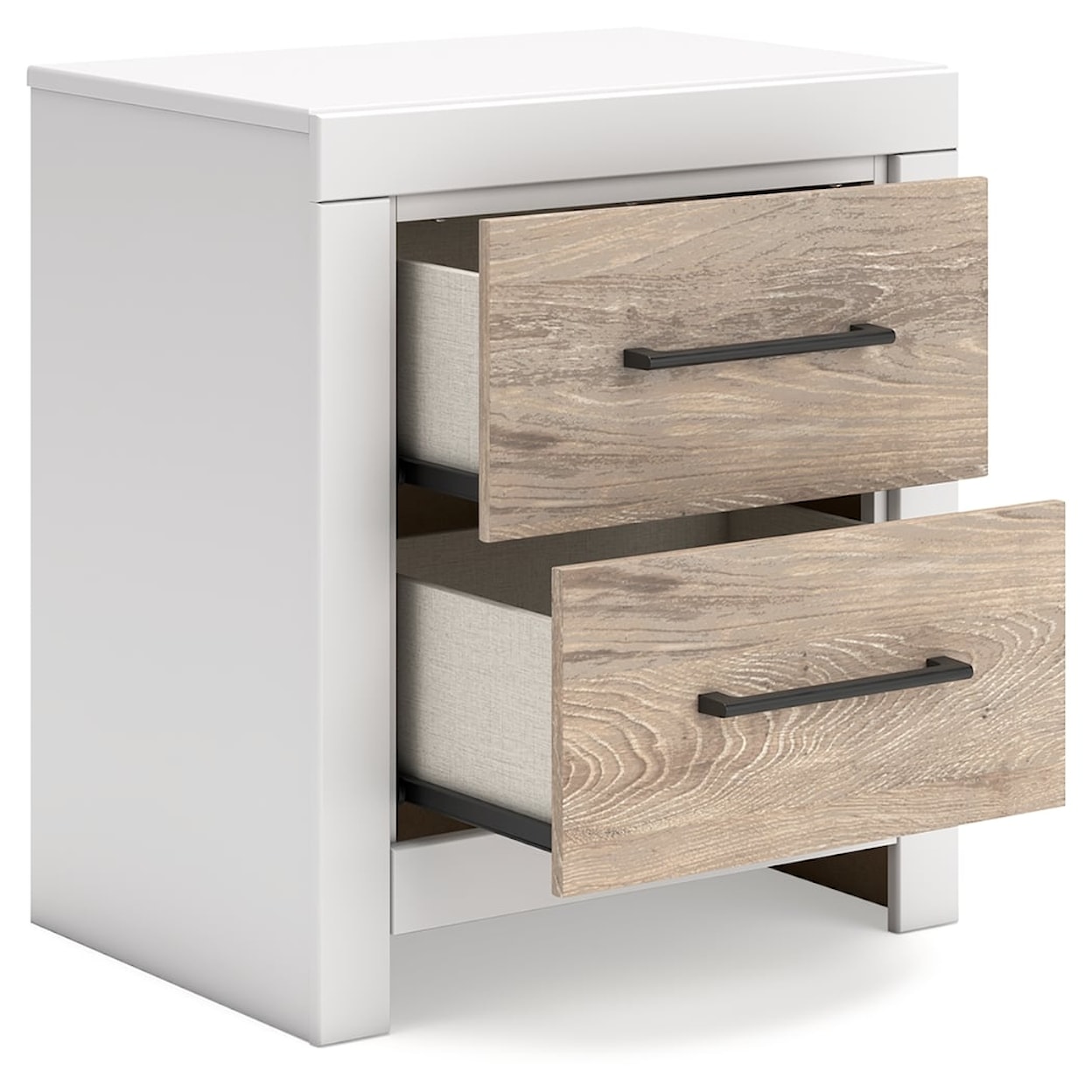 Signature Design by Ashley Furniture Charbitt 2-Drawer Nightstand