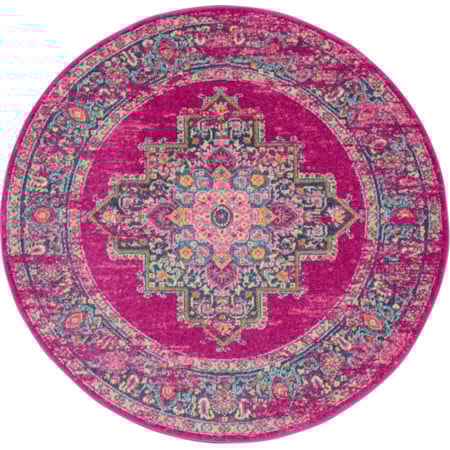 5'3" Round  Rug