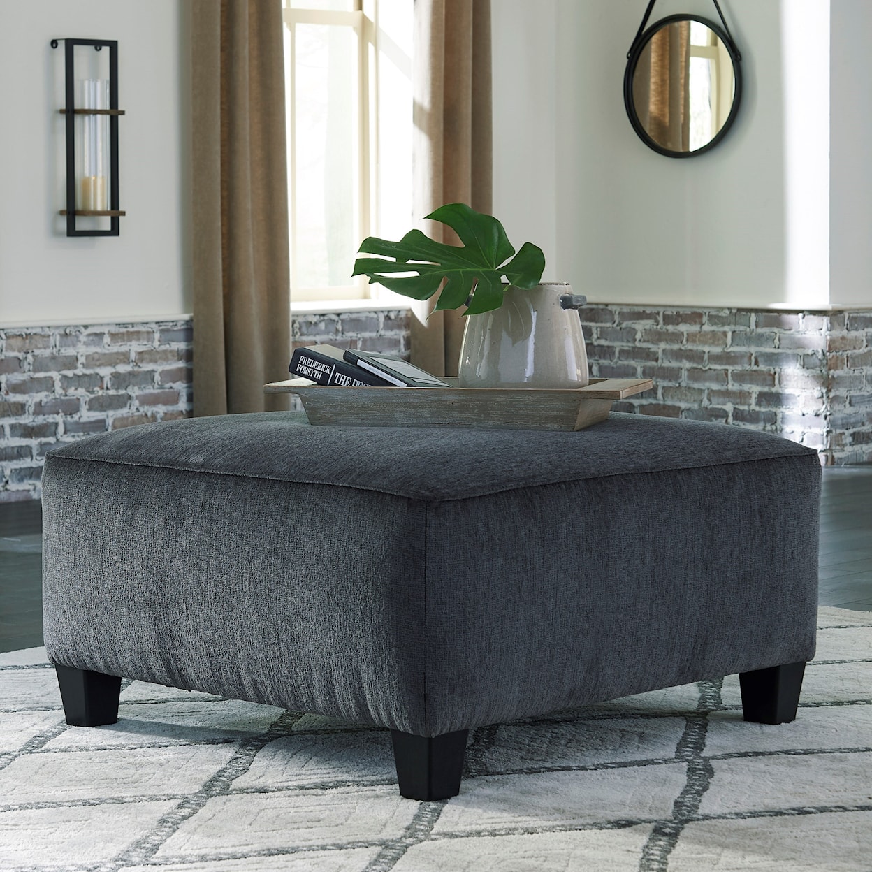 Signature Abinger Oversized Accent Ottoman