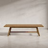 Jofran Telluride Trestle Ext. Dining Table