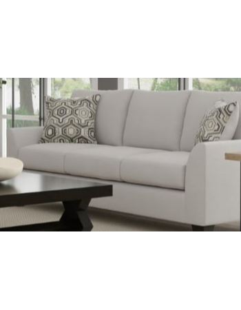 Sofa with Flared Armrests