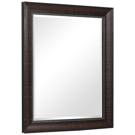 Wythe Burnished Wood Mirror