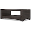 Ashley Furniture Signature Design Windglow Outdoor Rectangular Coffee Table