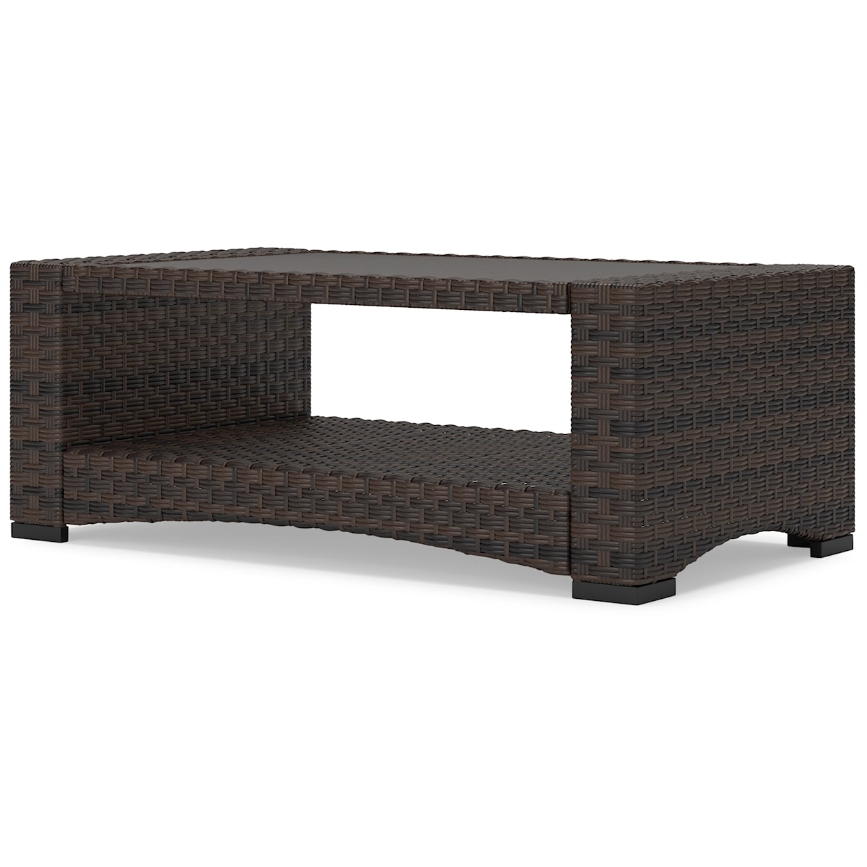 Signature Design by Ashley Windglow Outdoor Rectangular Coffee Table