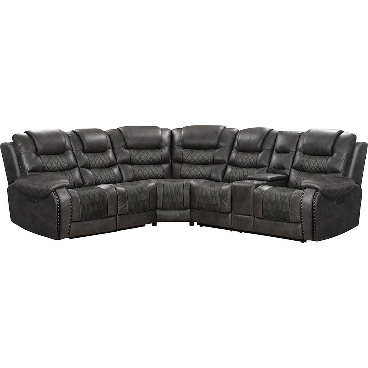 Parker Living Outlaw - Stallion 6 Piece Modular Power Reclining Sectional