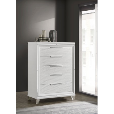 Marmore 5-drawer Bedroom Chest of Drawers