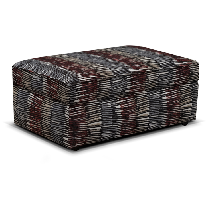 England Malibu 2400-81 8109 Casual Storage Ottoman with Casters ...