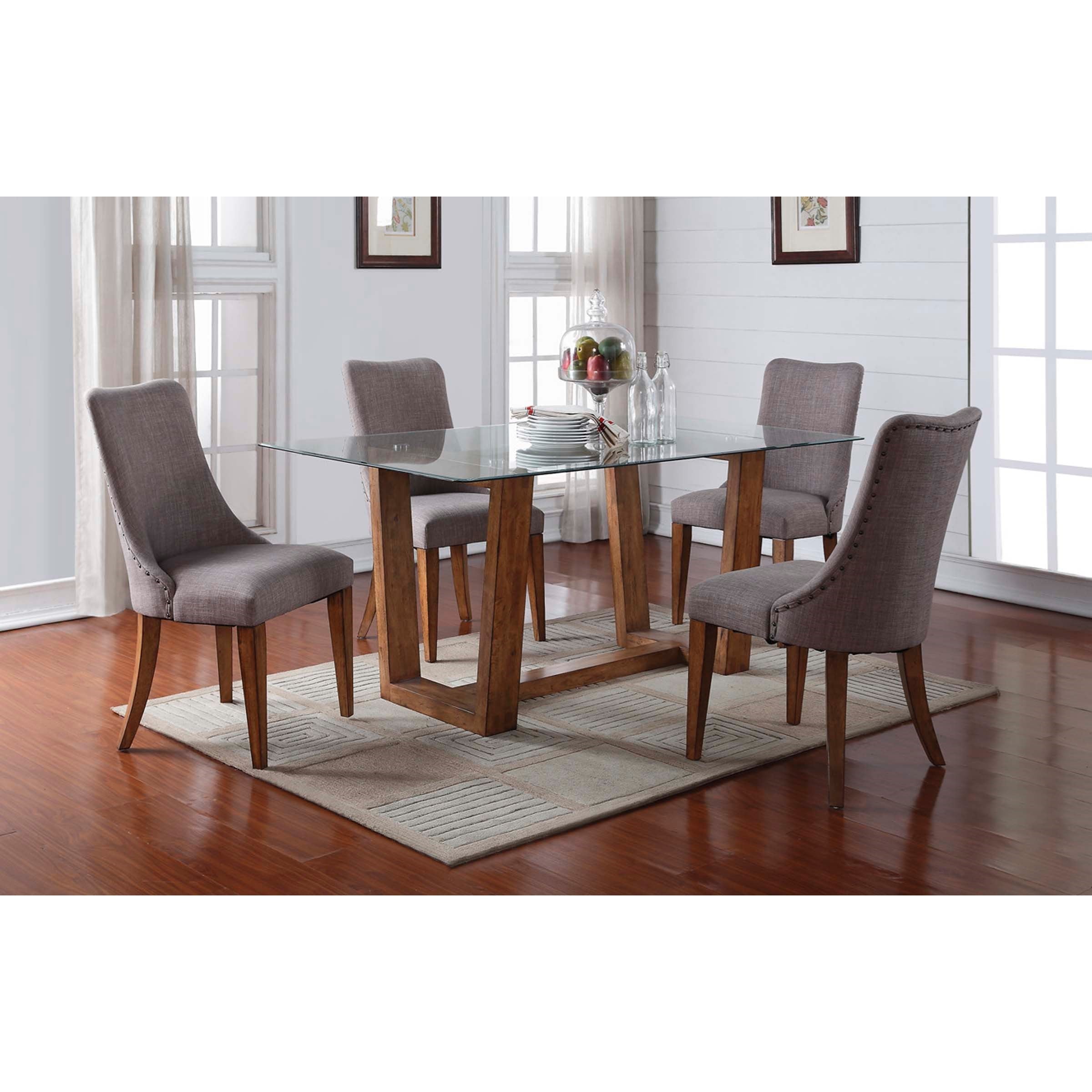 glass table chairs sale