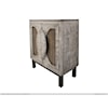 International Furniture Direct Cosalá  White 2-Door Buffet with Storage