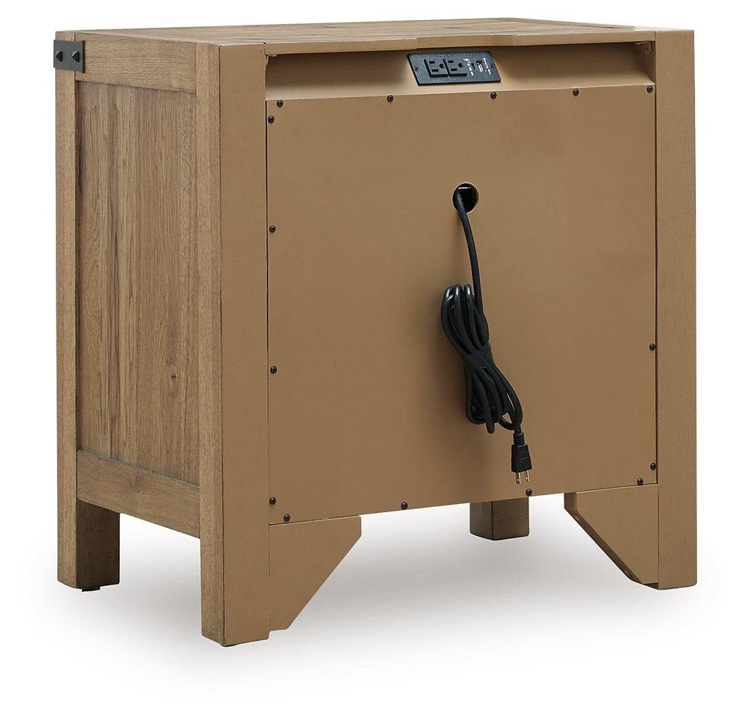3-drawer Nightstand