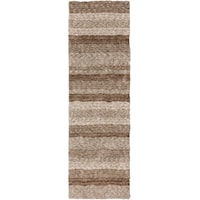 2'3" x 7'6" Earth Runner Rug