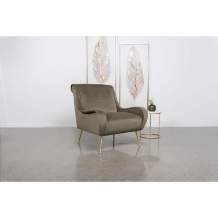 Ricci Arm Accent Chair Truffle