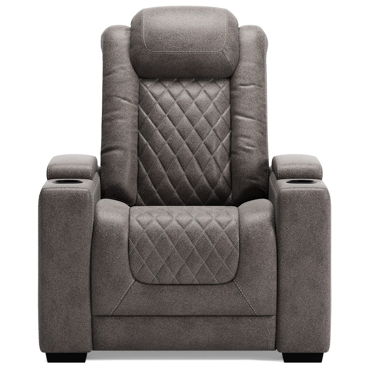 Signature Design by Ashley Furniture Hyllmont Power Recliner w/ Adj Headrest