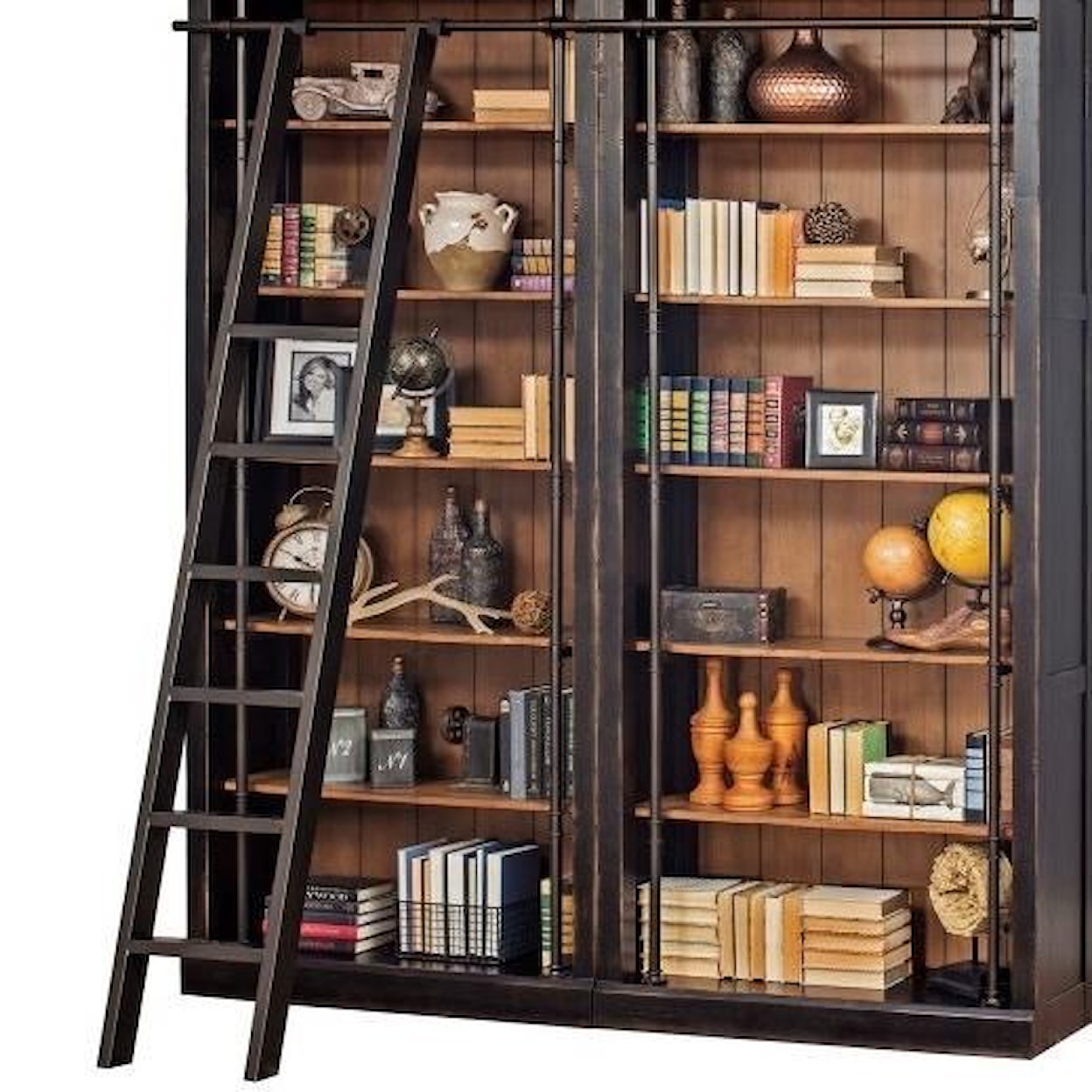 Martin Home Furnishings Toulouse Bookcase Ladder