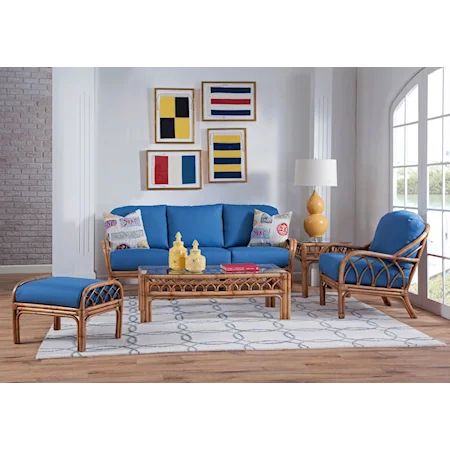 Coastal 3-Piece Living Room Set