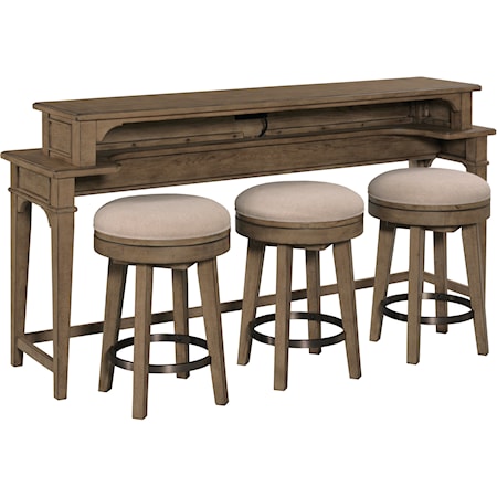 Bar and Stool Set