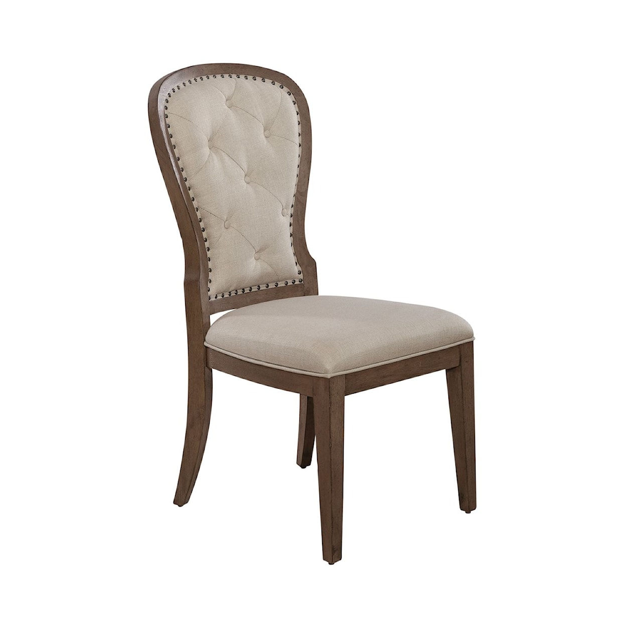 Libby Americana Farmhouse Upholstered Side Chair