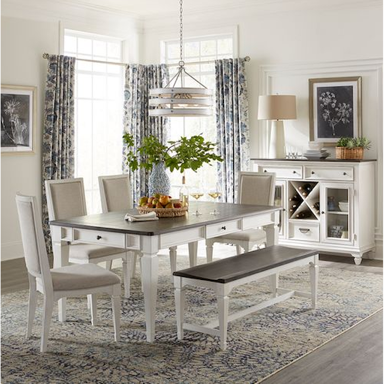 Liberty Furniture Allyson Park 6-Piece Dining Set