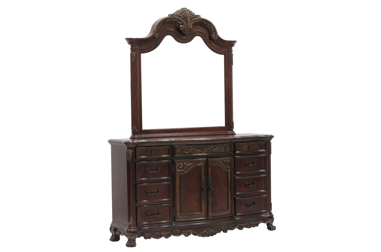 Arched Dresser Mirror