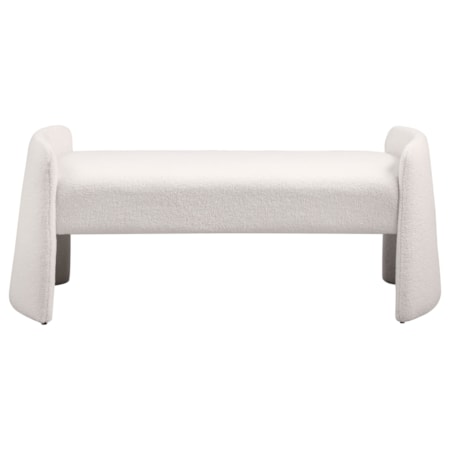 Peoria Velvet Accent Bench