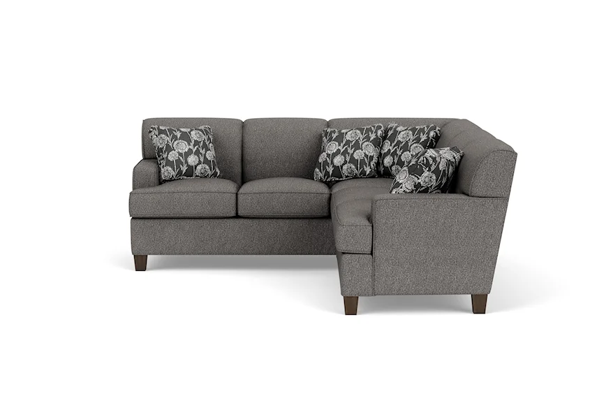 Dempsey 2 pc. Sectional Sofa by Flexsteel at Furniture and ApplianceMart