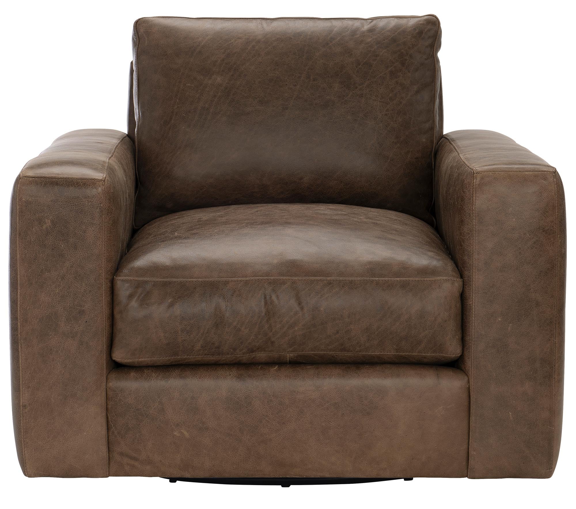 Dawkins Leather Swivel Chair