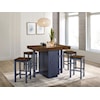 Furniture of America - FOA Azurine Counter Height Dining Set