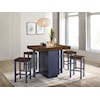 FUSA Azurine Counter Height Dining Set