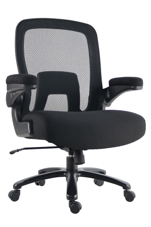 Contemporary Mesh Desk Chair with Casters