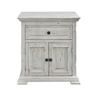 OLIVER WHITE NIGHTSTAND |