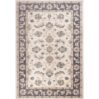 9'10" X 7'10" Ivory/Grey  Mahal Area Rug