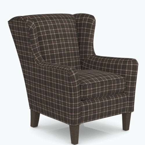 Transitional Wing Chair