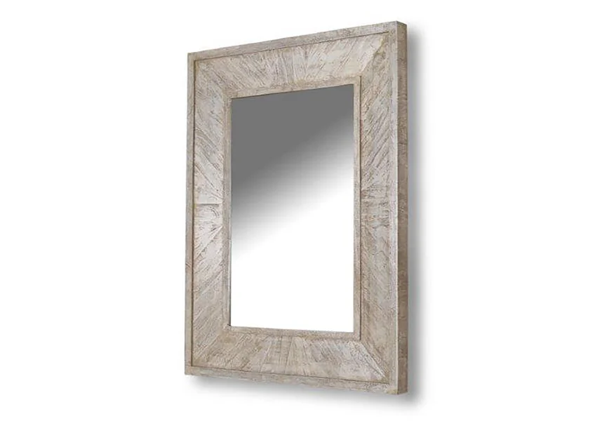 Crossings Monaco Wall Mirror by Paramount Furniture at Reeds Furniture