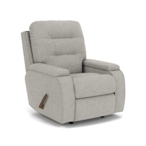 Recliner with Channeled Back