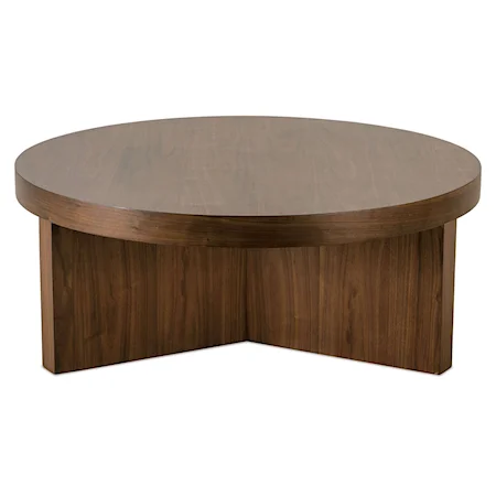 Contemporary Round Coffee Table