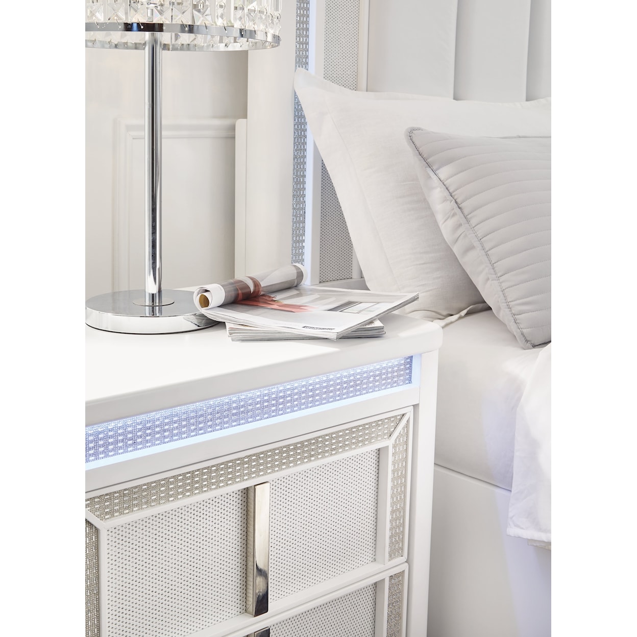 StyleLine Chalanna 2-Drawer Nightstand