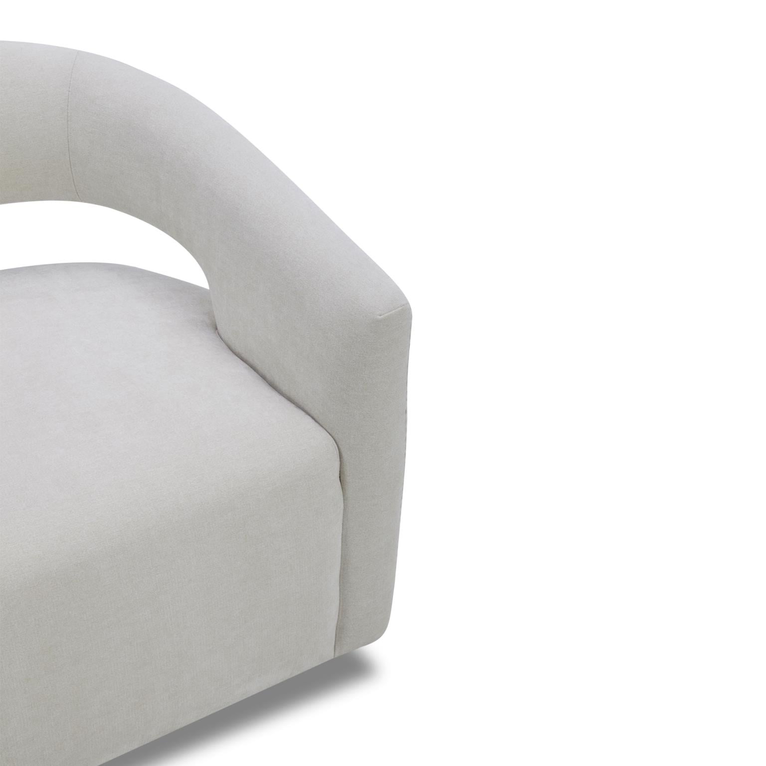 Parker Living Orbit - Elise Natural Open Back Accent Chair