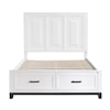 Homelegance Furniture Garretson Queen Platform Bed