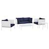 Modway Harmony Outdoor 5-Piece Aluminum Furniture Set