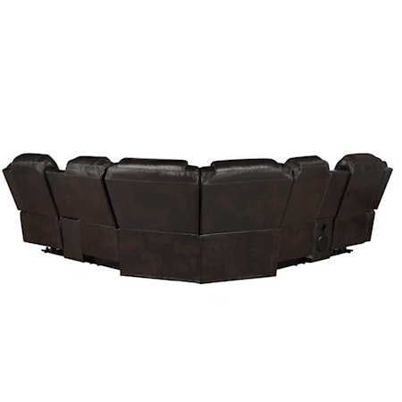 3-Piece Reclining Sofa Sectional